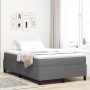 Cama con Box Spring y Colchón Gris Claro Pequeña de Tela de Corduroy | Foro24.es | Tu tienda online para hogar, jardín y más Foro24.es