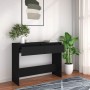 Konsolentisch aus schwarzem Holzwerkstoff 100x35x76,5 cm von vidaXL, Seitentische - Ref: Foro24-809837, Preis: 65,42 €, Rabat...