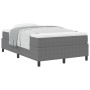 Cama con Box Spring y Colchón Gris Claro Pequeña de Tela de Corduroy | Foro24.es | Tu tienda online para hogar, jardín y más Foro24.es