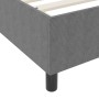Cama con Box Spring y Colchón Gris Claro Pequeña de Tela de Corduroy | Foro24.es | Tu tienda online para hogar, jardín y más Foro24.es