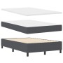 Cama box spring con colchón gris oscuro pequeña doble tela de corduroy | Foro24.es | Tu tienda online para hogar, jardín y más Foro24.es