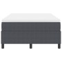 Cama box spring con colchón gris oscuro pequeña doble tela de corduroy | Foro24.es | Tu tienda online para hogar, jardín y más Foro24.es