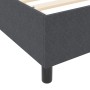 Cama box spring con colchón gris oscuro pequeña doble tela de corduroy | Foro24.es | Tu tienda online para hogar, jardín y más Foro24.es