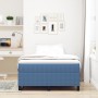 Cama con Somier y Colchón Azul Doble Pequeña Tela de Pana | Foro24.es | Tu tienda online para hogar, jardín y más Foro24.es