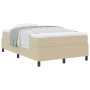 Cama Box Spring con Colchón Verde Claro Gris Doble Pequeña de Tela de Microfibra | Foro24.es | Tu tienda online para hogar, jardín y más Foro24.es