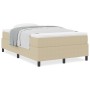 Cama Box Spring con Colchón Verde Claro Gris Doble Pequeña de Tela de Microfibra | Foro24.es | Tu tienda online para hogar, jardín y más Foro24.es