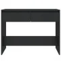 Black engineered wood console table 100x35x76.5 cm by vidaXL, Side tables - Ref: Foro24-809837, Price: 64,57 €, Discount: %