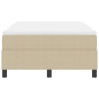 Cama con Somier con Colchón Beige 120x200 cm Tela de Corduroy by , Beds and slatted bases - Ref: Foro24-3337461, Price: 349,0...