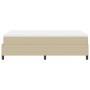 Cama con Somier con Colchón Beige 120x200 cm Tela de Corduroy by , Beds and slatted bases - Ref: Foro24-3337461, Price: 349,0...