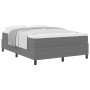 Cama con Box Spring con Colchón Gris Claro 140x200 cm Tela de Terciopelo by , Beds and slatted bases - Ref: Foro24-3337462, P...