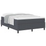 Cama Box Spring con Colchón Gris Oscuro 140x200 cm Tela de Corduroy by , Beds and slatted bases - Ref: Foro24-3337463, Price:...