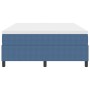 Cama Box Spring con Colchón Azul 140x200 cm Tela de Pana | Foro24.es | Tu tienda online para hogar, jardín y más Foro24.es