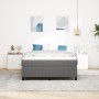 Cama con somier y colchón gris claro 140x200 cm tela de pana de , Camas y somieres - Ref: Foro24-3337467, Precio: 378,23 €, D...