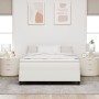 Cama con Base de Muelles y Colchón Crema 140x200 cm Tela de Corduroy by , Beds and slatted bases - Ref: Foro24-3337469, Price...