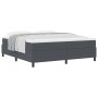 Cama con somier con colchón gris oscuro super king tela de corduroy | Foro24.es | Tu tienda online para hogar, jardín y más Foro24.es