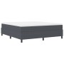 Cama con somier con colchón gris oscuro super king tela de corduroy | Foro24.es | Tu tienda online para hogar, jardín y más Foro24.es