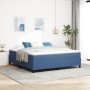 Cama con Base Tapizada con Colchón Azul Super King Tela de Pana | Foro24.es | Tu tienda online para hogar, jardín y más Foro24.es