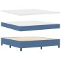 Cama con Base Tapizada con Colchón Azul Super King Tela de Pana | Foro24.es | Tu tienda online para hogar, jardín y más Foro24.es