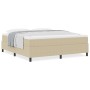 Cama con Base Spring con Colchón Verde Claro Gris Super King Tela de Corduroy | Foro24.es | Tu tienda online para hogar, jardín y más Foro24.es