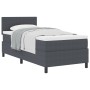 Cama con Base con Colchón Gris Oscuro 80x200 cm Tela de Corduroy | Foro24.es | Tu tienda online para hogar, jardín y más Foro24.es
