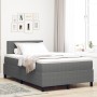 Cama Box Spring con Colchón Gris Claro 120x190 cm Tela de Corduroy von , Betten und Lattenroste - Ref: Foro24-3337503, Preis:...