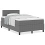 Cama Box Spring con Colchón Gris Claro 120x190 cm Tela de Corduroy von , Betten und Lattenroste - Ref: Foro24-3337503, Preis:...