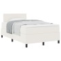 Cama con Box Spring con Colchón Crema 120x200 cm Tela de Pana by , Beds and slatted bases - Ref: Foro24-3337509, Price: 404,4...