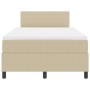 Cama con Box Spring con Colchón Verde Claro Gris 120x200 cm Tela de Corduroy | Foro24.es | Tu tienda online para hogar, jardín y más Foro24.es