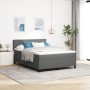 Cama con Somier con Colchón Gris Claro 140x200 cm Tela de Pana by , Beds and slatted bases - Ref: Foro24-3337511, Price: 454,...