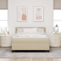 Cama con Base de Muelles con Colchón Verde Claro Gris 140x200 cm Tela de Corduroy | Foro24.es | Tu tienda online para hogar, jardín y más Foro24.es