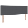 Cama con Somier de con Colchón Gris Oscuro 160x200 cm Tela de Corduroy by , Beds and slatted bases - Ref: Foro24-3337520, Pri...