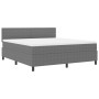 Cama con Somier con Colchón Gris Super King Tela de Terciopelo von , Betten und Lattenroste - Ref: Foro24-3337523, Preis: 538...