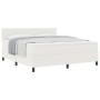 Cama Base Tapizada con Colchón Crema Super King Tela de Terciopelo von , Betten und Lattenroste - Ref: Foro24-3337525, Preis:...