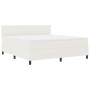 Cama Base Tapizada con Colchón Crema Super King Tela de Terciopelo von , Betten und Lattenroste - Ref: Foro24-3337525, Preis:...