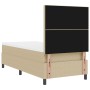 Cama con Somier con Colchón Verde Claro Gris Individual Tela de Corduroy von , Betten und Lattenroste - Ref: Foro24-3337538, ...