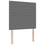 Cama con Base Tapizada con Colchón Gris Claro 90x200 cm Tela de Terciopelo von , Betten und Lattenroste - Ref: Foro24-3337539...