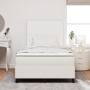 Cama con Base de Resorte con Colchón Crema 120x200 cm Tela de Pana | Foro24.es | Tu tienda online para hogar, jardín y más Foro24.es