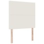 Cama con Base de Resorte con Colchón Crema 120x200 cm Tela de Pana | Foro24.es | Tu tienda online para hogar, jardín y más Foro24.es