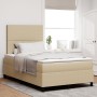 Cama con Base Tapizada con Colchón Verde Claro Gris 120x200 cm Tela de Terciopelo | Foro24.es | Tu tienda online para hogar, jardín y más Foro24.es