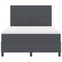 Base de Resortes con Colchón Gris Oscuro 160x200 cm Tela de Terciopelo | Foro24.es | Tu tienda online para hogar, jardín y más Foro24.es