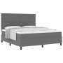 Cama Box Spring con Colchón Gris Claro Súper King Tela de Pana von , Betten und Lattenroste - Ref: Foro24-3337567, Preis: 588...