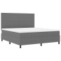 Cama Box Spring con Colchón Gris Claro Súper King Tela de Pana von , Betten und Lattenroste - Ref: Foro24-3337567, Preis: 588...