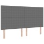 Cama Box Spring con Colchón Gris Claro Súper King Tela de Pana von , Betten und Lattenroste - Ref: Foro24-3337567, Preis: 588...