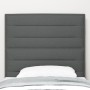 Cabecero Diseño de Líneas Gris Oscuro 80 cm Tela von , Kopf- und Fußteile - Ref: Foro24-3337664, Preis: 59,88 €, Rabatt: -5%%