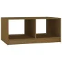 Couchtisch aus massivem Kiefernholz, honigbraun, 75 x 50 x 33,5 cm von vidaXL, Couchtisch - Ref: Foro24-809909, Preis: 39,64 ...