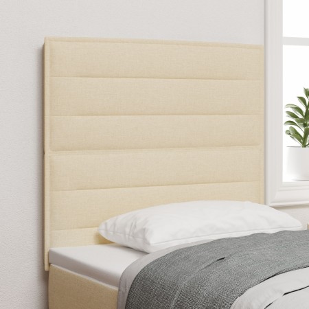 Cabecero de diseño Lines Crema 80 cm Tela von , Kopf- und Fußteile - Ref: Foro24-3337668, Preis: 59,88 €, Rabatt: %