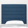 Cabecero Diseño Líneas Azul 80 cm Tela by , Headboards and footboards - Ref: Foro24-3337669, Price: 60,31 €, Discount: %