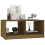 Couchtisch aus massivem Kiefernholz, honigbraun, 75 x 50 x 33,5 cm von vidaXL, Couchtisch - Ref: Foro24-809909, Preis: 39,64 ...