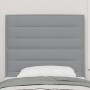 Cabecero Diseño Líneas Gris Claro 90 cm Tela | Foro24.es | Tu tienda online para hogar, jardín y más Foro24.es