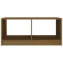 Mesa de centro madera maciza pino marrón miel 75x50x33,5 cm de vidaXL, Mesas de centro - Ref: Foro24-809909, Precio: 39,64 €